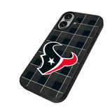 Houston Texans Plaid MagSafe Compatible Phone Case for Apple iPhone