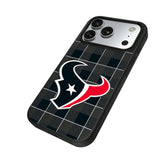 Houston Texans Plaid MagSafe Compatible Phone Case for Apple iPhone