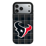 Houston Texans Plaid MagSafe Compatible Phone Case for Apple iPhone