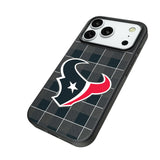 Houston Texans Plaid MagSafe Compatible Phone Case for Apple iPhone