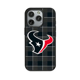 Houston Texans Plaid MagSafe Compatible Phone Case for Apple iPhone