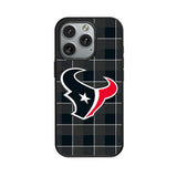 Houston Texans Plaid MagSafe Compatible Phone Case for Apple iPhone