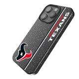 Houston Texans Sidebar Black Bling Phone Case for Apple iPhone