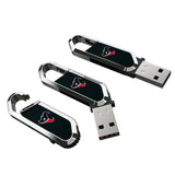 Houston Texans Solid USB 64GB Clip Style Flash Drive