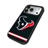 Houston Texans Stripe Bump Phone Case for Apple iPhone
