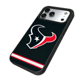 Houston Texans Stripe Bump Phone Case for Apple iPhone