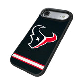 Houston Texans Stripe Bump Phone Case for Apple iPhone