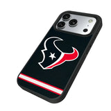 Houston Texans Stripe Bump Phone Case for Apple iPhone