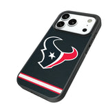 Houston Texans Stripe Bump Phone Case for Apple iPhone