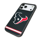 Houston Texans Stripe Bump Phone Case for Apple iPhone