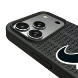 Houston Texans Text Backdrop Bump Phone Case for Apple iPhone