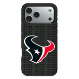 Houston Texans Text Backdrop Bump Phone Case for Apple iPhone
