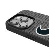 Houston Texans Text Backdrop Bump Phone Case for Apple iPhone