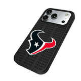Houston Texans Text Backdrop MagSafe Compatible Phone Case for Apple iPhone