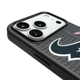 Houston Texans Text Backdrop MagSafe Compatible Phone Case for Apple iPhone
