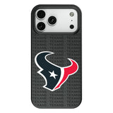 Houston Texans Text Backdrop MagSafe Compatible Phone Case for Apple iPhone