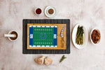 Indianapolis Colts Football Field - Icon Glass Top Cutting Board & Knife Set