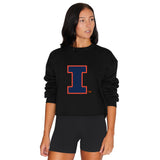 Illinois Fighting Illini Black Crewneck