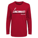Cincinnati Bearcats Youth Engaged Long Sleeve T-Shirt