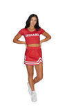 Indiana Hoosiers Crimson Babydoll Tee