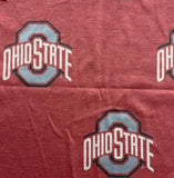 Ohio State University Knit Swaddle Blanket – Soft Stretchy Baby Wrap – Officially Licensed Buckeyes Newborn Gift