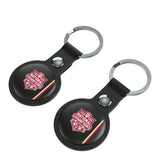 Indiana University Hoosiers 2025 College Football Playoff National Champion Black Airtag Holder 2-Pack
