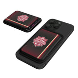 Indiana University Hoosiers 2025 College Football Playoff National Champion Black Magnetic Credit Card Wallet