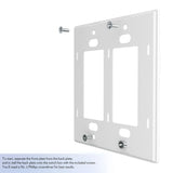 Indiana University Hoosiers 2025 College Football Playoff National Champion Hidden-Screw Light Switch Plate