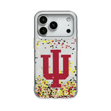 Indiana University Hoosiers Confetti Glitter Phone Case for Apple iPhone