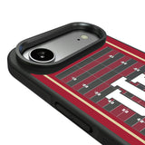 Indiana University Hoosiers Field Bump Phone Case for Apple iPhone