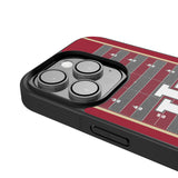 Indiana University Hoosiers Field Bump Phone Case for Apple iPhone