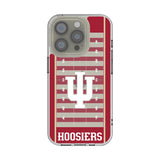 Indiana University Hoosiers Field Clear Phone Case for Apple iPhone