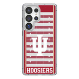 Indiana University Hoosiers Field Clear Phone Case for Samsung Galaxy