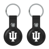 Indiana University Hoosiers Insignia Black Airtag Holder 2-Pack
