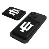 Indiana University Hoosiers Insignia Black Magnetic Credit Card Wallet