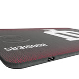 Indiana University Hoosiers Linen 15-Watt Wireless Charger and Mouse Pad