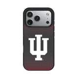 Indiana University Hoosiers Linen Bump Phone Case for Apple iPhone