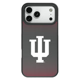 Indiana University Hoosiers Linen Bump Phone Case for Apple iPhone