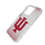 Indiana University Hoosiers Linen Clear Phone Case for Apple iPhone