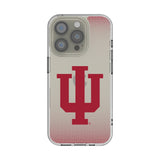 Indiana University Hoosiers Linen Clear Phone Case for Apple iPhone