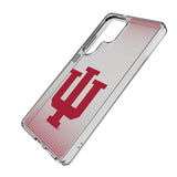 Indiana University Hoosiers Linen Clear Phone Case for Samsung Galaxy