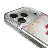 Indiana University Hoosiers Linen Glitter Phone Case for Apple iPhone