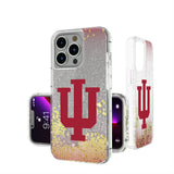 Indiana University Hoosiers Linen Glitter Phone Case for Apple iPhone