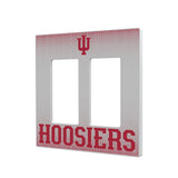 Indiana University Hoosiers Linen Hidden-Screw Light Switch Plate