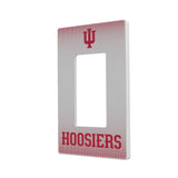Indiana University Hoosiers Linen Hidden-Screw Light Switch Plate