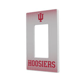 Indiana University Hoosiers Linen Hidden-Screw Light Switch Plate