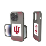 Indiana University Hoosiers Linen Soft Touch Phone Case for Apple iPhone