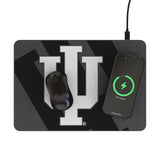 Indiana University Hoosiers Monocolor Tilt 15-Watt Wireless Charger and Mouse Pad