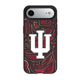 Indiana University Hoosiers Paisley MagSafe Compatible Phone Case for Apple iPhone