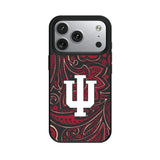 Indiana University Hoosiers Paisley MagSafe Compatible Phone Case for Apple iPhone
